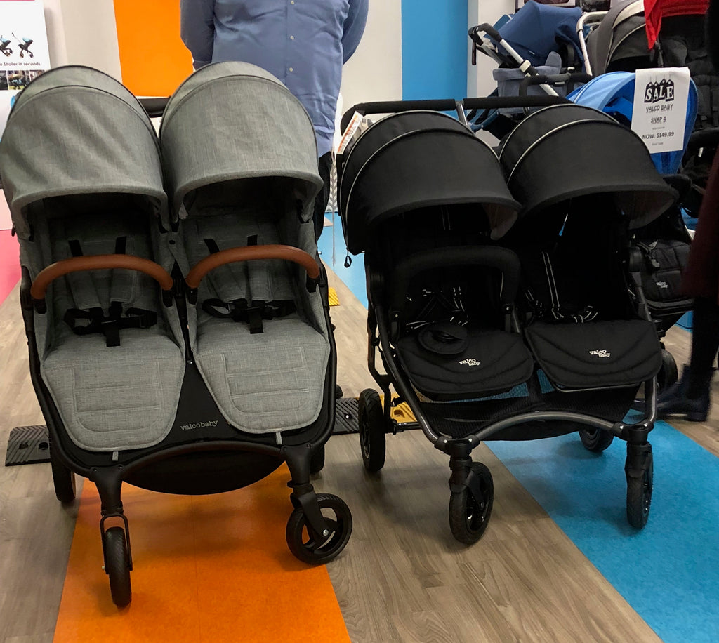 Compare the Valco Neo Twin vs Snap Duo Trend Double Strollers