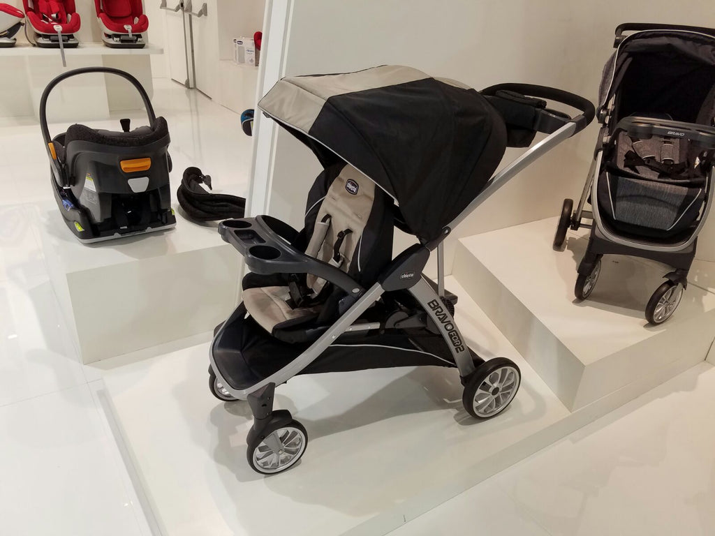 NEW for Chicco for 2017: Chicco Bravofor2 Stroller + Chicco FIT Car Seat