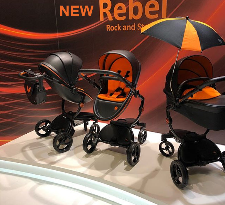NEW Mima Xari Rebel Orange Special Edition Stroller