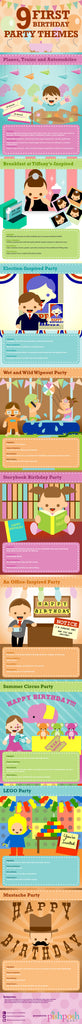 First Birthday Party Theme Ideas [INFOGRAPH]